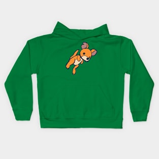 Kangaroos: Jumping Through Life With Joy! Kids Hoodie